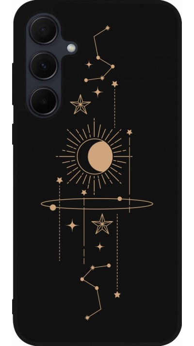 Samsung Galaxy A55 5G Case Hülle - Silikon schwarz Spring 23 astro