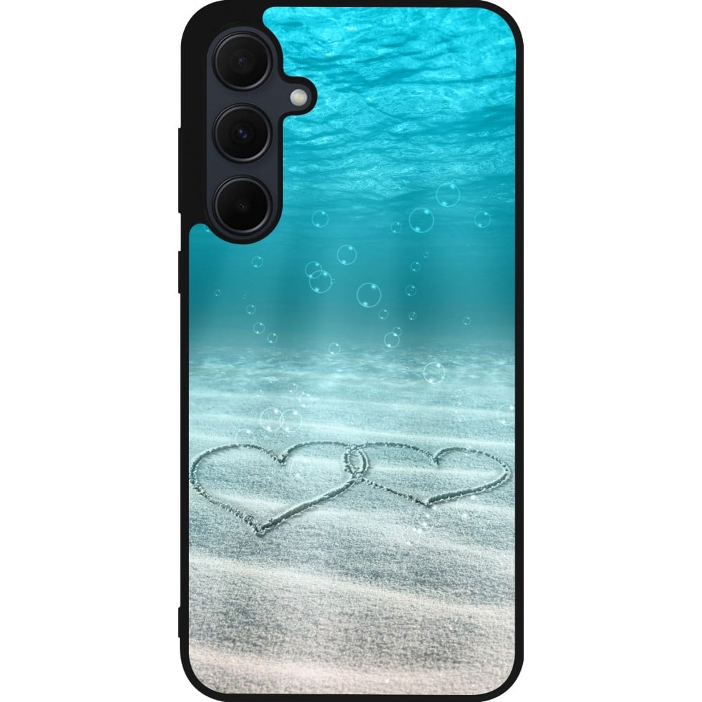 Samsung Galaxy A55 5G Case Hülle - Silikon schwarz Summer 18 19