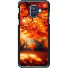 Coque Samsung Galaxy A6 - Automne Magique Orange