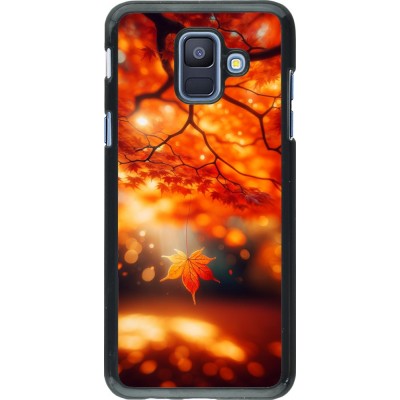 Coque Samsung Galaxy A6 - Automne Magique Orange