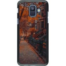 Samsung Galaxy A6 Case Hülle - Autumn 2024 city