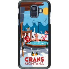 Coque Samsung Galaxy A6 - Crans-Montana Mountain Jacuzzi