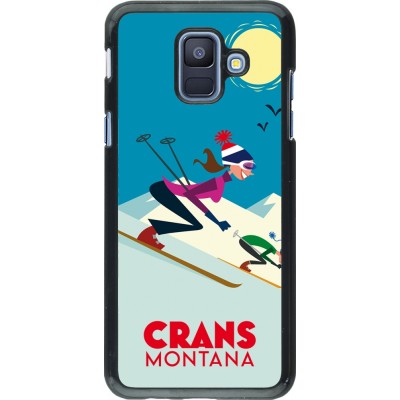 Coque Samsung Galaxy A6 - Crans-Montana Ski Downhill