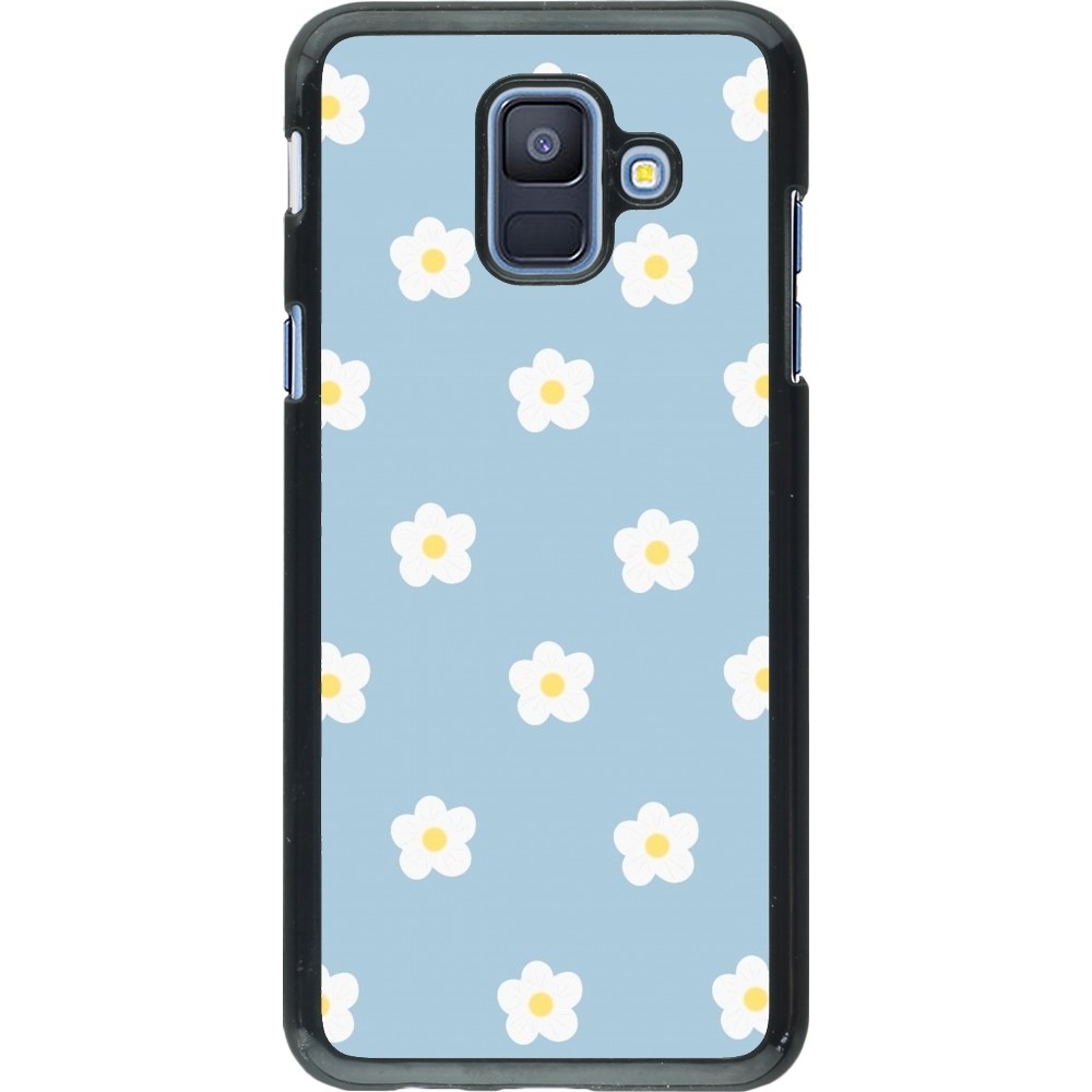 Samsung Galaxy A6 Case Hülle - Easter 2024 daisy flower