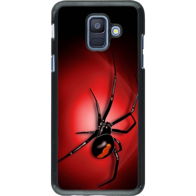 Coque Samsung Galaxy A6 - Halloween 2023 spider black widow