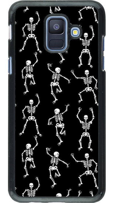 Coque Samsung Galaxy A6 - Halloween 2024 dancing skeleton