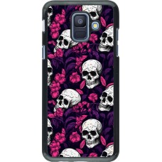 Coque Samsung Galaxy A6 - Halloween 2024 romantic skulls