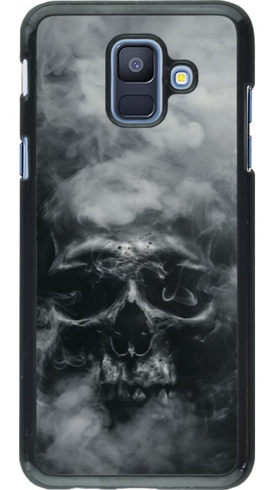 Coque Samsung Galaxy A6 - Halloween 2024 smoky skull