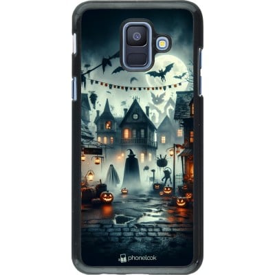 Coque Samsung Galaxy A6 - Halloween Spookville