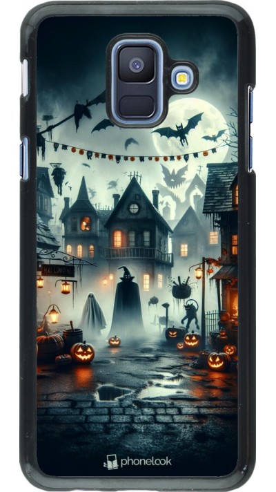 Coque Samsung Galaxy A6 - Halloween Spookville