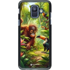 Coque Samsung Galaxy A6 - Jungle Tropicale Tayrona