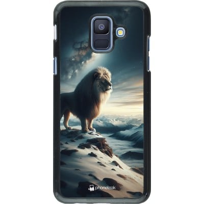 Coque Samsung Galaxy A6 - Le lion blanc