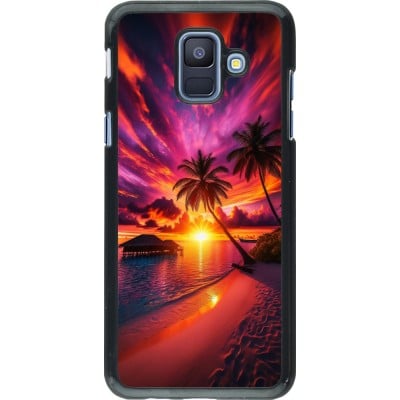 Coque Samsung Galaxy A6 - Maldives Dusk Bliss