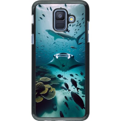 Coque Samsung Galaxy A6 - Manta Lagon Nettoyage