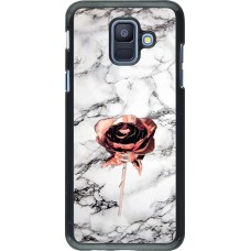 Hülle Samsung Galaxy A6 - Marble Rose Gold