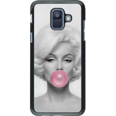 Hülle Samsung Galaxy A6 - Marilyn Bubble