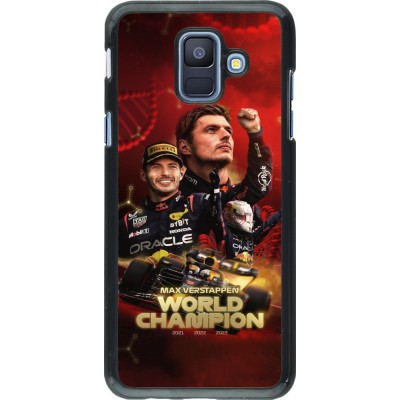 Coque Samsung Galaxy A6 - Max Verstappen Champion 2023