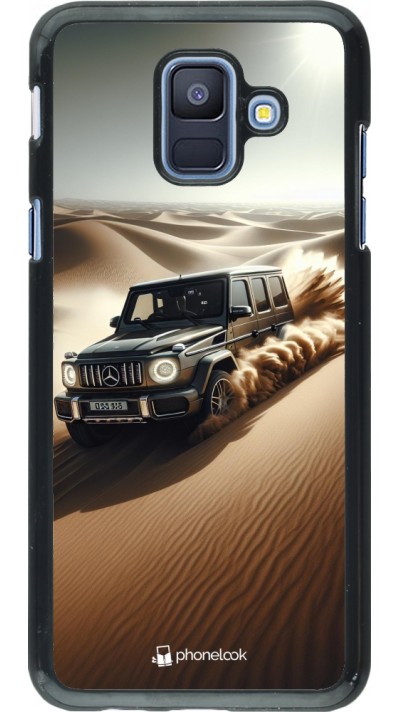 Coque Samsung Galaxy A6 - Mercedes G Drift Desert