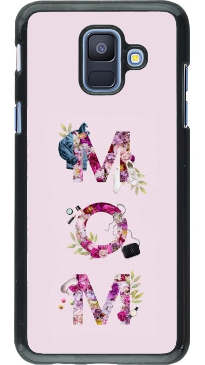 Coque Samsung Galaxy A6 - Mom 2024 girly mom