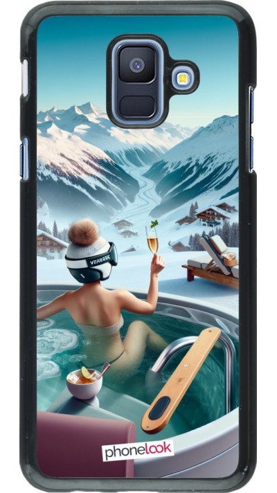 Coque Samsung Galaxy A6 - Montagne Glamour Jacuzzi