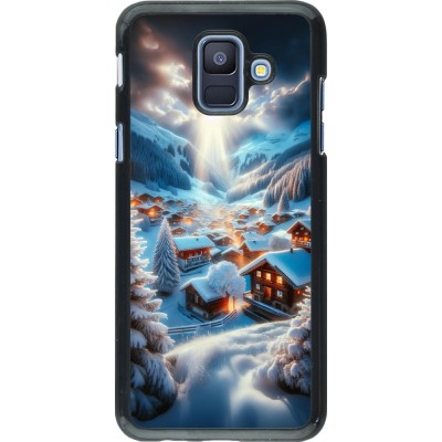 Coque Samsung Galaxy A6 - Mont Neige Lumière