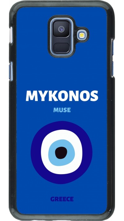 Coque Samsung Galaxy A6 - Pop Summer Destination Mykonos