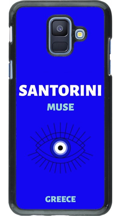 Coque Samsung Galaxy A6 - Pop Summer Destination Santorini