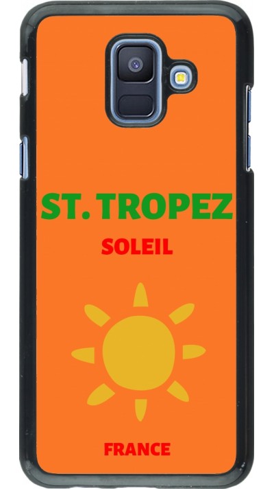 Coque Samsung Galaxy A6 - Pop Summer Destination St-Tropez