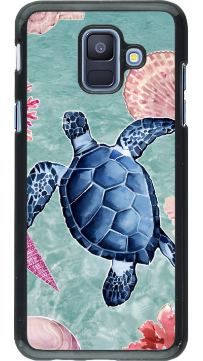 Coque Samsung Galaxy A6 - Preppy Turtle