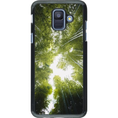 Coque Samsung Galaxy A6 - Spring 23 forest blue sky