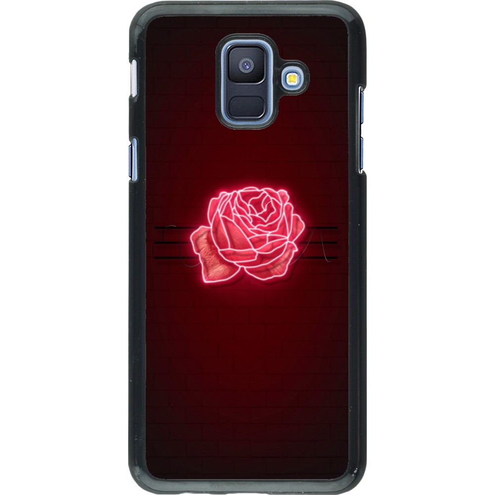 Coque Samsung Galaxy A6 - Spring 23 neon rose