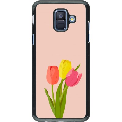 Coque Samsung Galaxy A6 - Spring 23 tulip trio