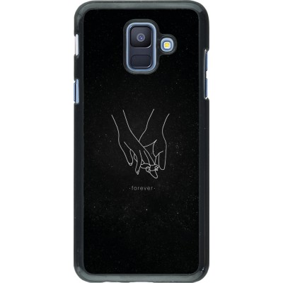 Coque Samsung Galaxy A6 - Valentine 2023 hands forever