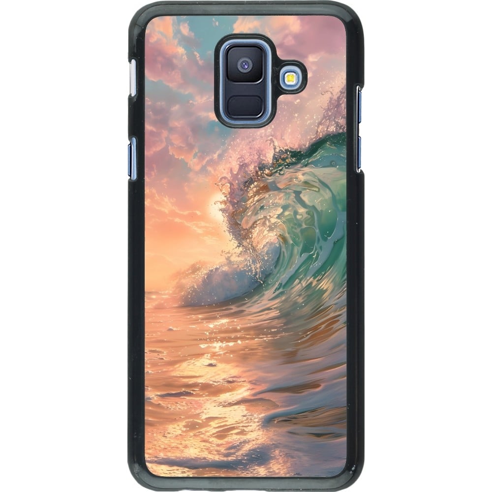 Coque Samsung Galaxy A6 - Wave Sunset