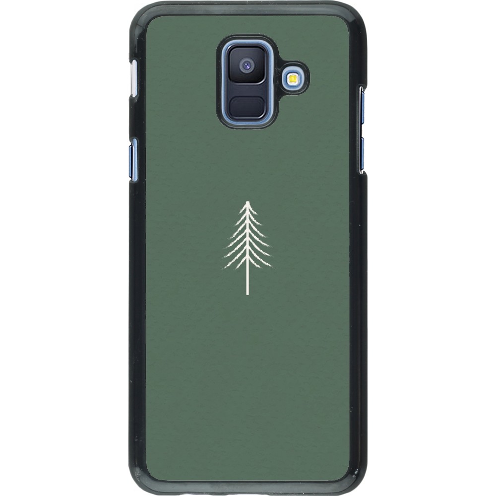 Coque Samsung Galaxy A6 - Christmas 22 minimalist tree