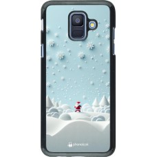 Coque Samsung Galaxy A6 - Noël 2023 Petit Père Flocon