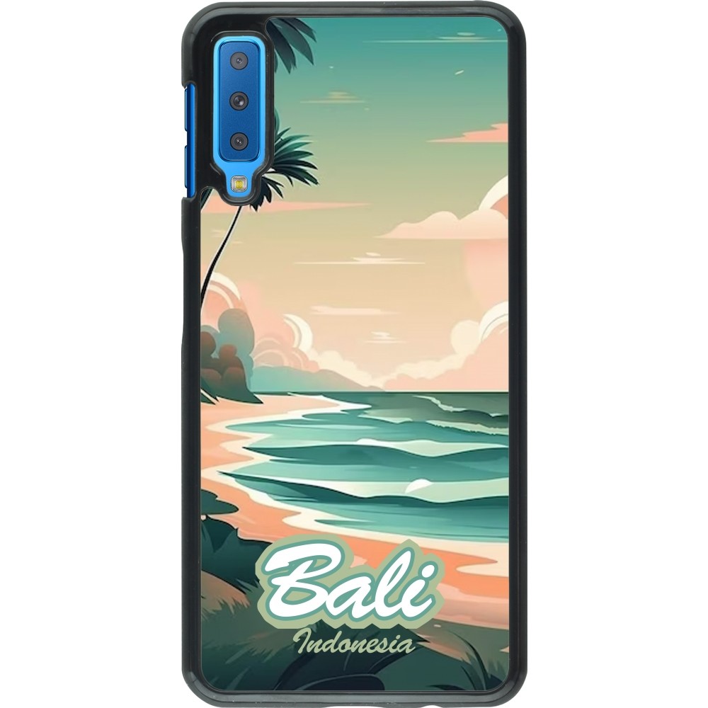 Samsung Galaxy A7 Case Hülle - Bali Landscape