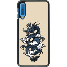 Coque Samsung Galaxy A7 - Blue Dragon Tattoo