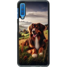 Coque Samsung Galaxy A7 - Chien Campagne Suisse