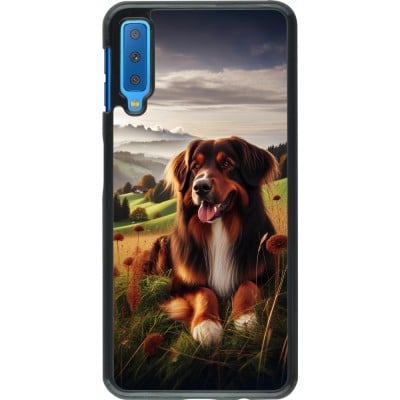 Coque Samsung Galaxy A7 - Chien Campagne Suisse