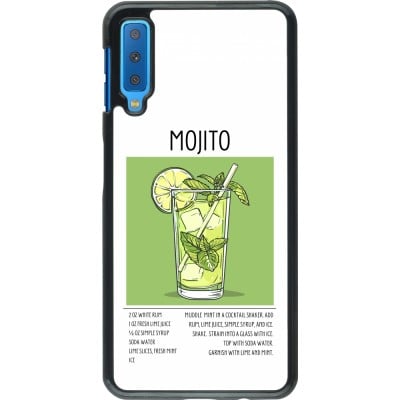 Coque Samsung Galaxy A7 - Cocktail recette Mojito