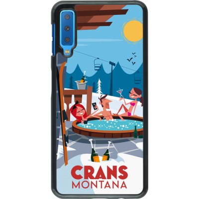 Coque Samsung Galaxy A7 - Crans-Montana Mountain Jacuzzi