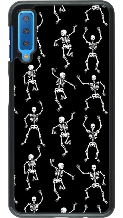 Coque Samsung Galaxy A7 - Halloween 2024 dancing skeleton