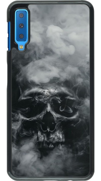 Coque Samsung Galaxy A7 - Halloween 2024 smoky skull