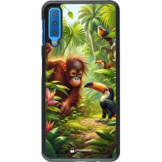 Coque Samsung Galaxy A7 - Jungle Tropicale Tayrona