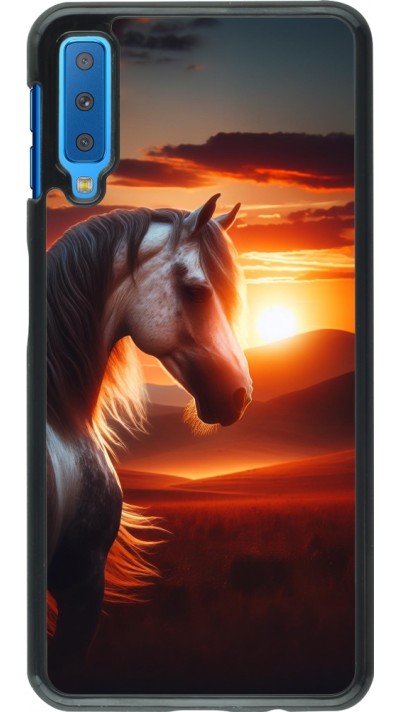 Coque Samsung Galaxy A7 - Majestic Sunset Horse