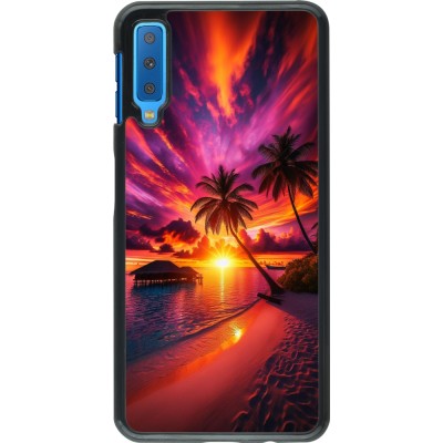 Coque Samsung Galaxy A7 - Maldives Dusk Bliss