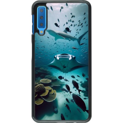 Coque Samsung Galaxy A7 - Manta Lagon Nettoyage