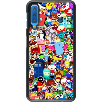 Coque Samsung Galaxy A7 - Mixed cartoons