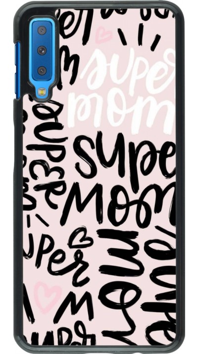 Coque Samsung Galaxy A7 - Mom 2024 Super mom